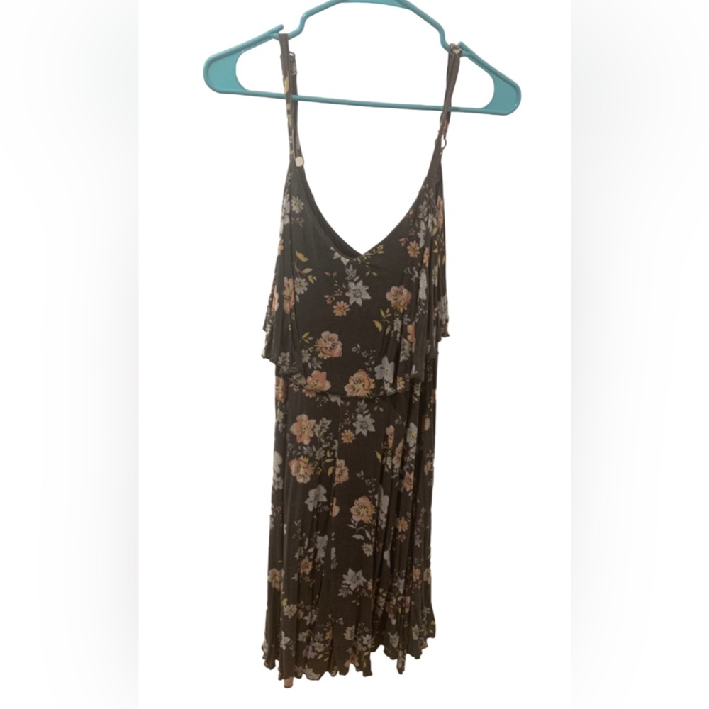 TORRID grey floral sundress